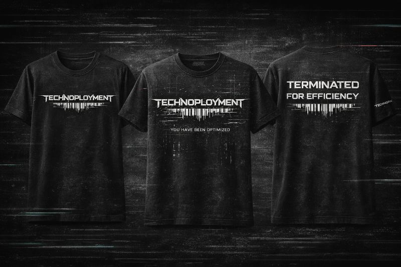 Technoployment T-shirt collection